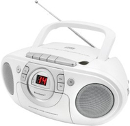 Radio CD Soundmaster SCD5100WE, kasetofon, AUX, e bardhë