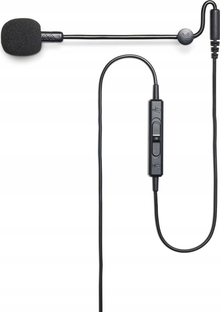 Mikrofon PC AntLion ModMic UNI 2, uni-drejtues, me anulim zhurme, i zi