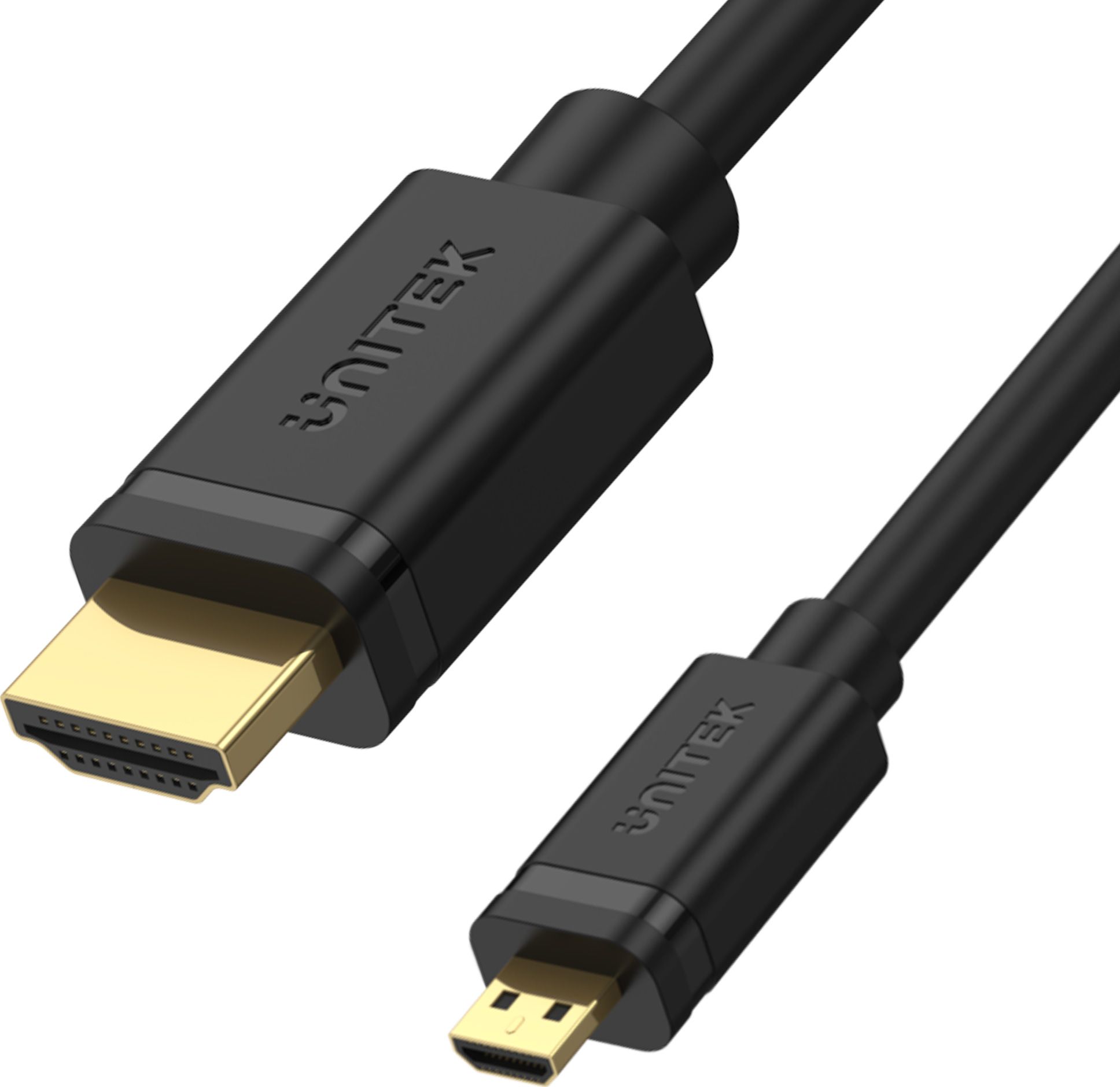 Kabllo HDMI Micro Unitek Y-C182, 2m, 4K, e zezë