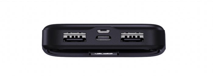 Powerbank C-Tech 10000mAh, 22.5W, USB-C USB-A micro USB, i zi