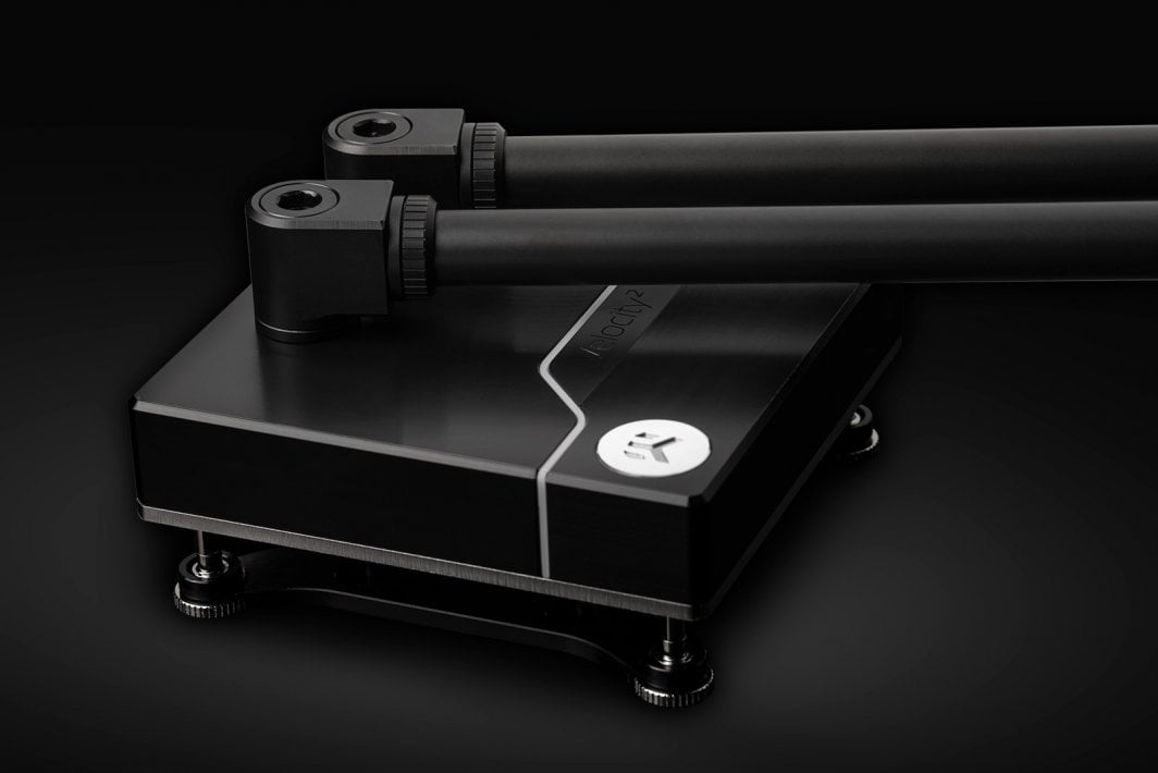 Поврзувач за вода EK Water Blocks EK-Quantum Torque Micro HDC 12, за цевки 12 mm, бронза, црн