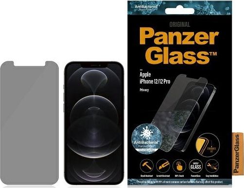 Xham mbrojtës për ekran PanzerGlass, për Apple iPhone 12/ 12 Pro
