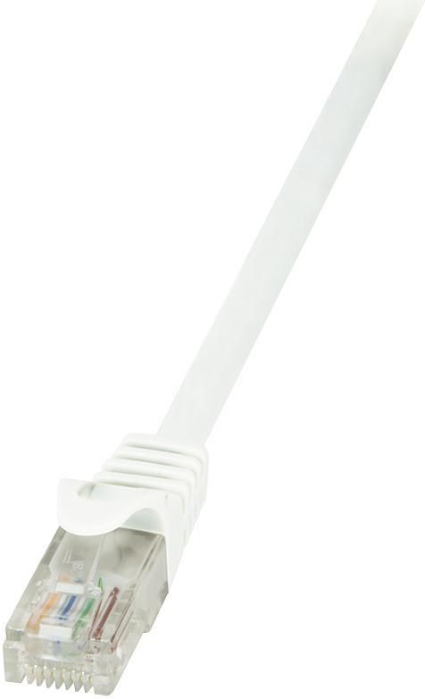 Kabllo rrjeti LogiLink CAT 6, 7.5m, U/UTP, e bardhë