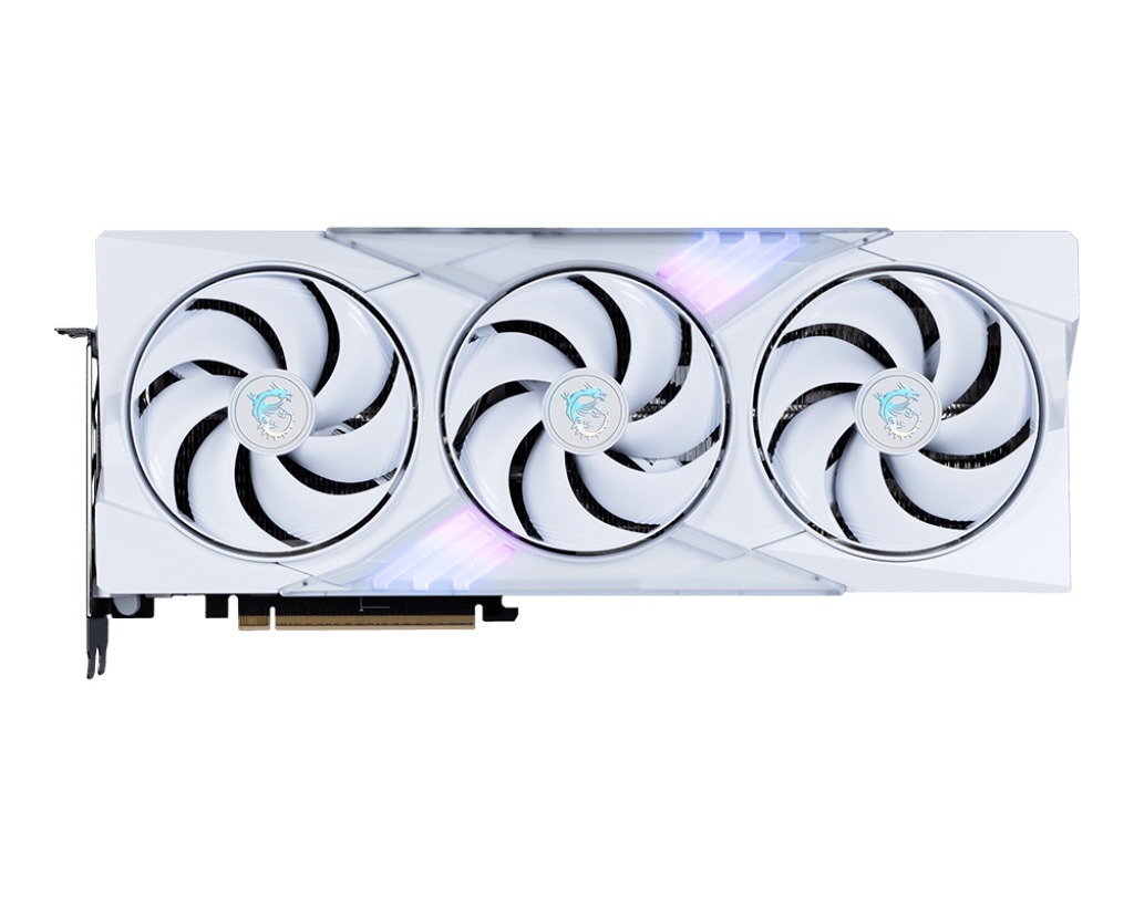Kartelë grafike MSI GeForce RTX 5070 Ti GAMING TRIO OC, 16GB GDDR7, e bardhë 2