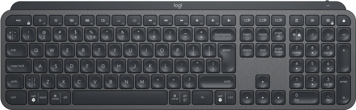 [OUTLET] Тастатура Logitech MX Keys, CZ / SK, црно / графит