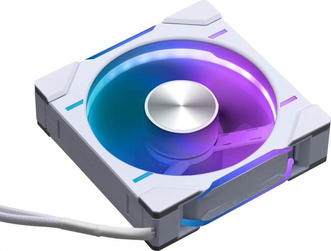 Ventilator PC Phanteks D30 120mm D RGB Reverse, set 3 copë, i bardhë