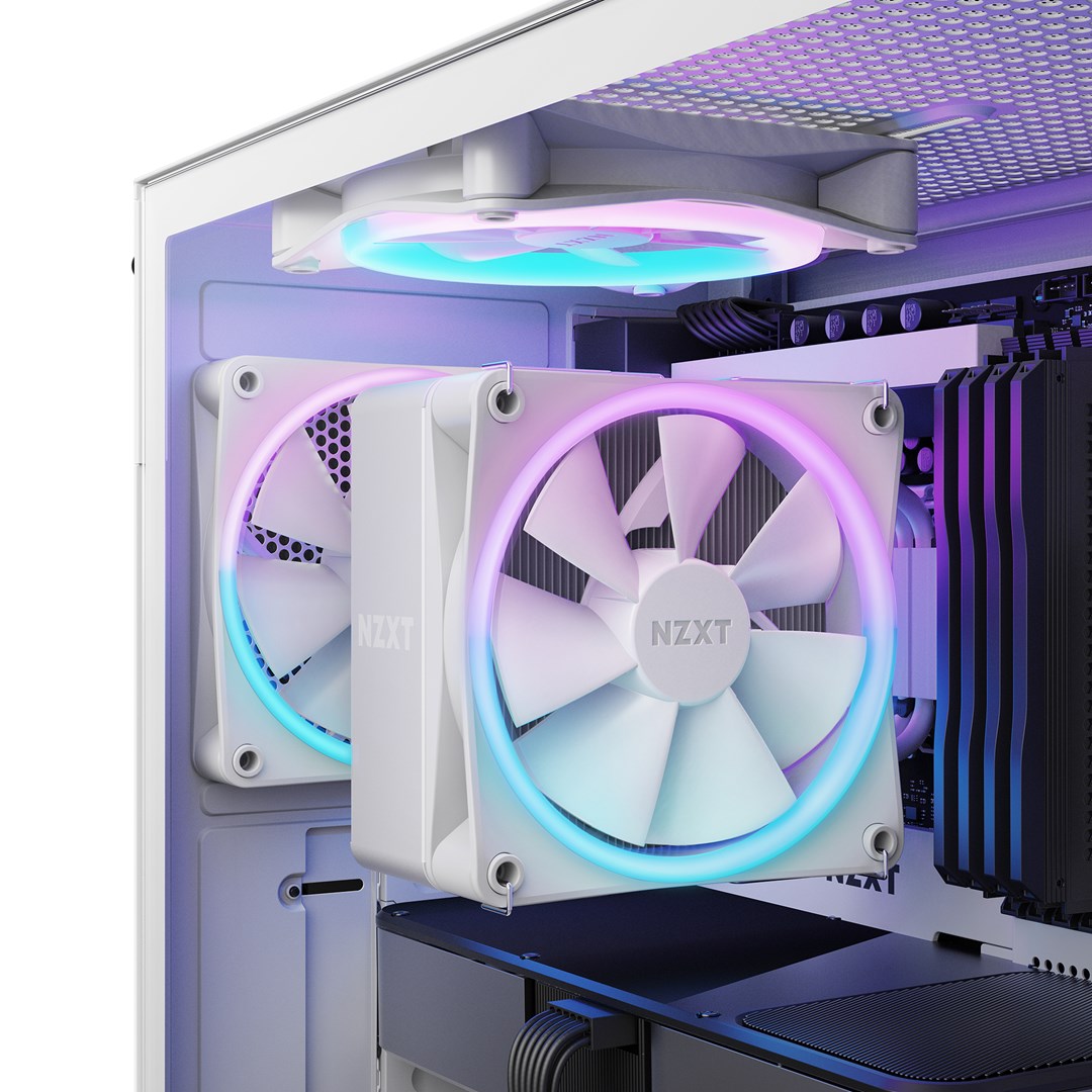 Ftohës CPU NZXT T120 RGB, 4 Heat Pipes, i bardhë
