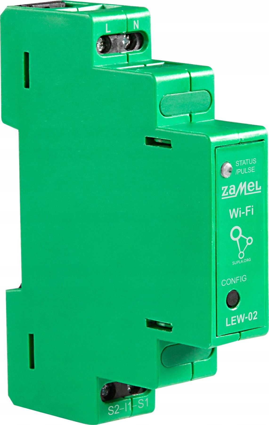 Monitor energjie elektrike Zamel LEW-02, njëfazësh, Wi‑Fi, i bardhë