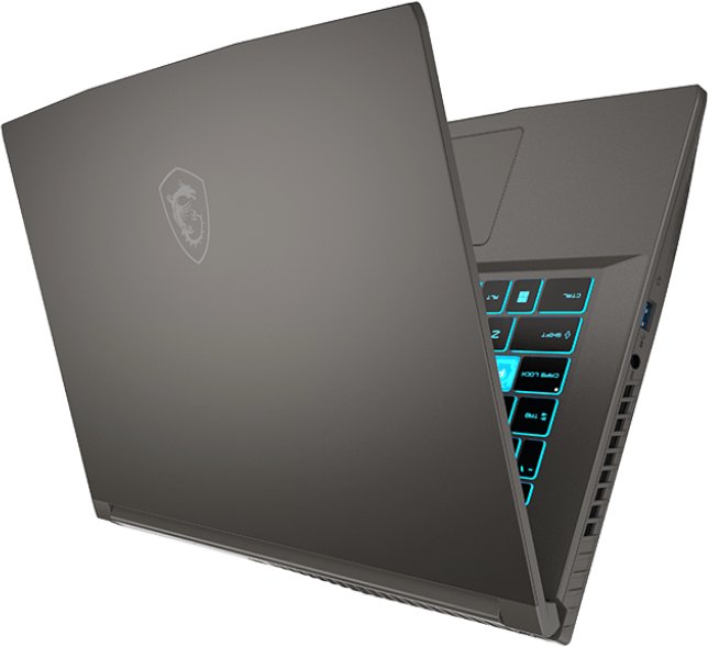 Laptop gaming MSI Thin 15, 15.6" FHD 144Hz, Intel Core i5 13th Gen, RTX 4050, 16GB 512GB, gri