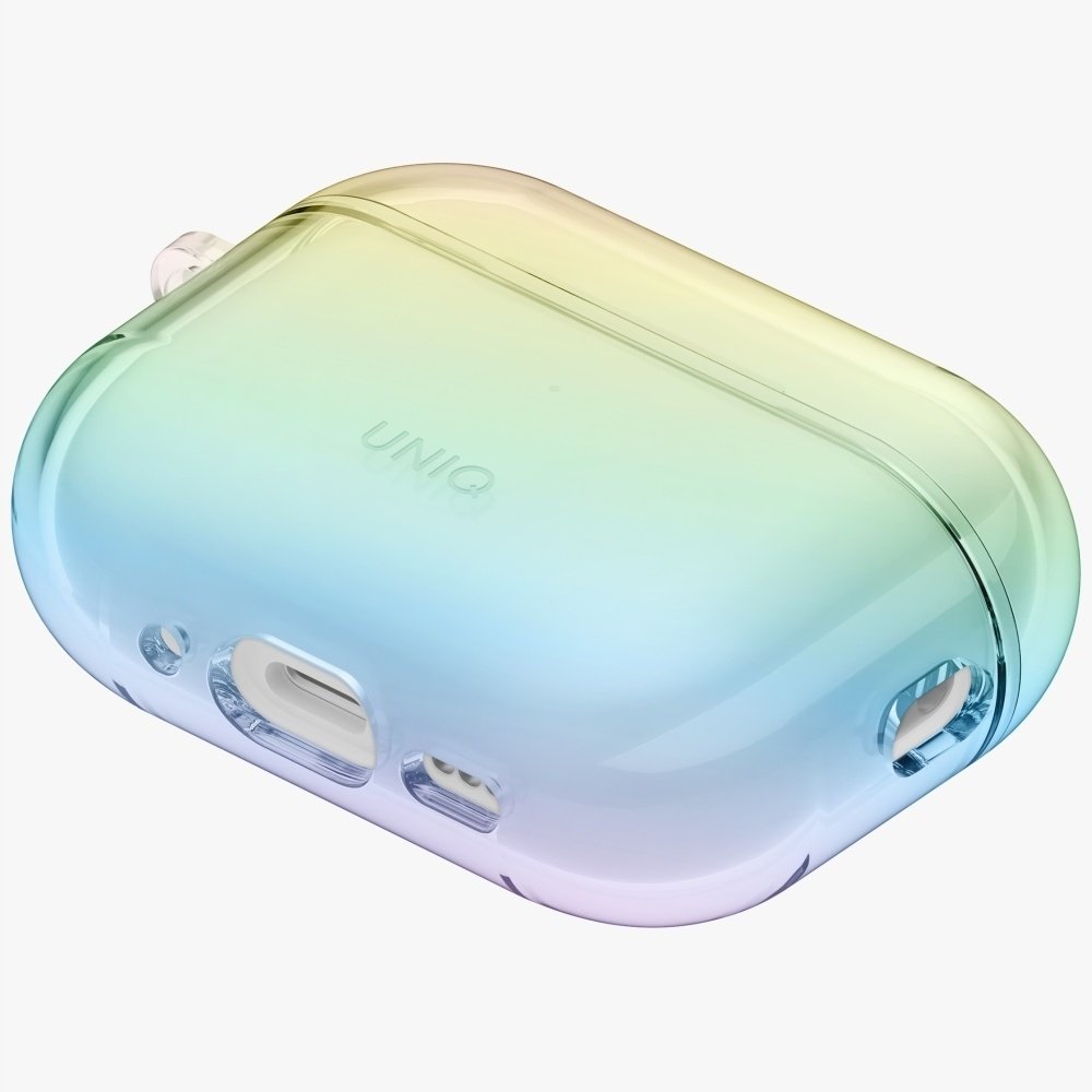 Mbulesë UNIQ IRIDESCIA për AirPods Pro 3, efekt iridescent, Holo Quartz