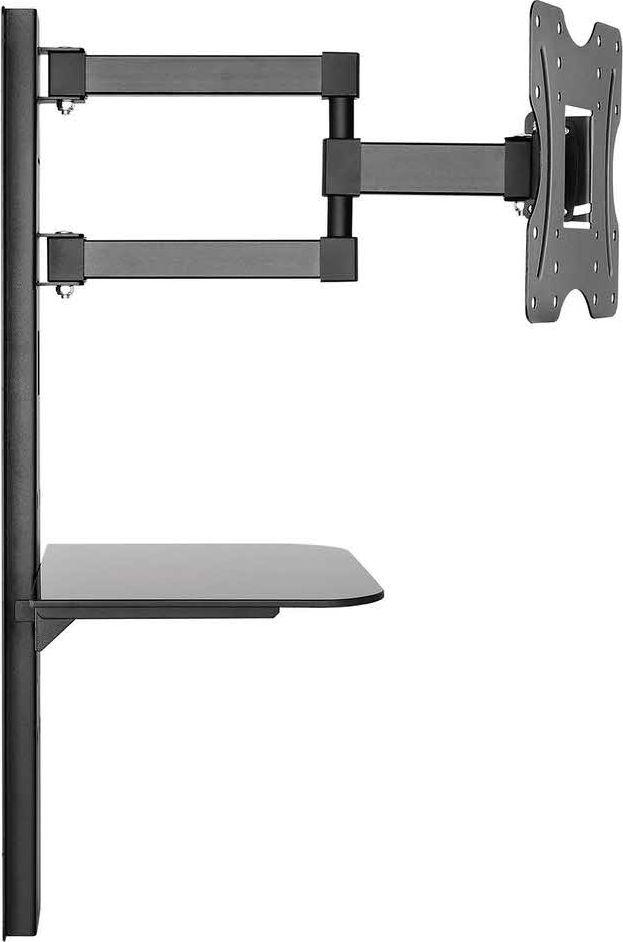 Montuese për televizor Maclean 23" - 42" DVD VESA 200x200 (MC-771), e zezë, 30 kg