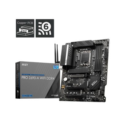 Pllakë amë MSI PRO Z690-A WIFI DDR4