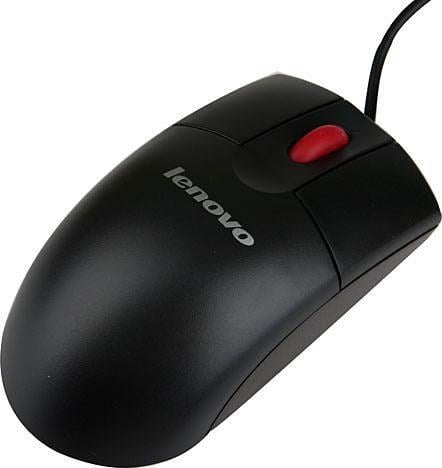 Maus Lenovo Optical, me kabllo, PS/2, USB, i zi