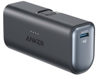 Power bank Anker Nano, 22.5W, USB C i integruar, i zi