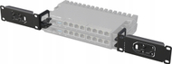 Aksesor rackmount MikroTik K-79 NET ACC, set kllapash metalike, për rack 19", i zi