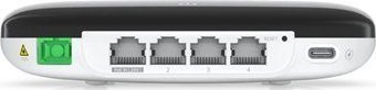 Ruter Ubiquiti UFiber WiFi6 GPON CPE, WiFi 6, porta Gigabit LAN, bardh e zezë