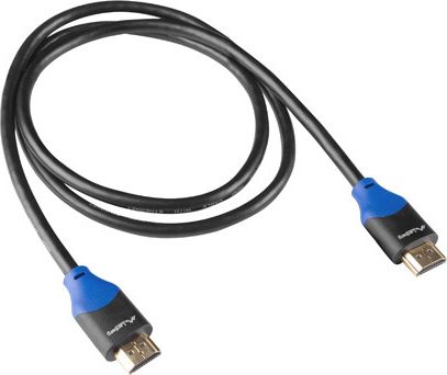 Kabllo HDMI Lanberg CA-HDMI-15CU-0010-BK, 1m, 4K, e zezë