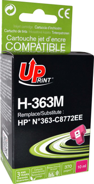 Kartushë boje magenta UPRINT HJ363MUP, 10ml, kompatibël HP C8772EE