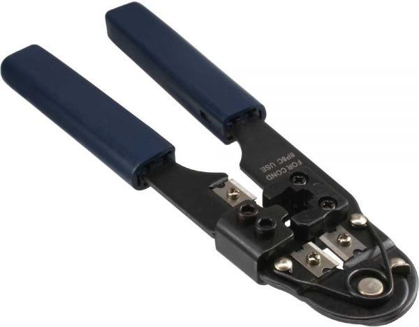 Mаска за кримпување InLine 74100, за приклучок RJ45 8P8C, ергономска, зелена