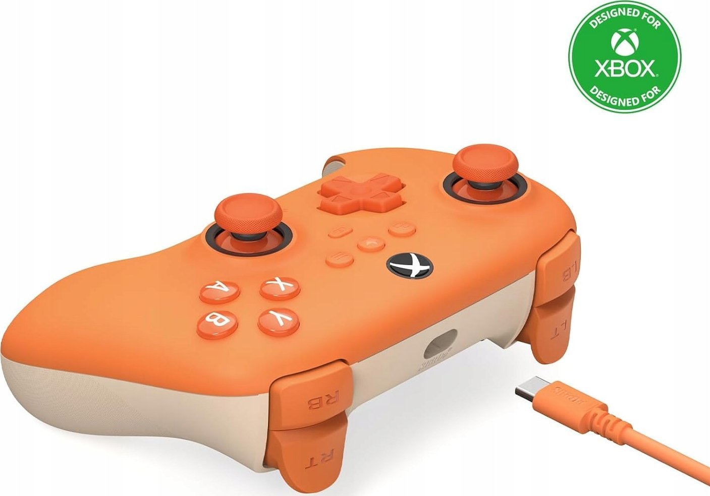 Gamepad 8BitDo Ultimate C për Xbox, me kabllo, RGB, i zi