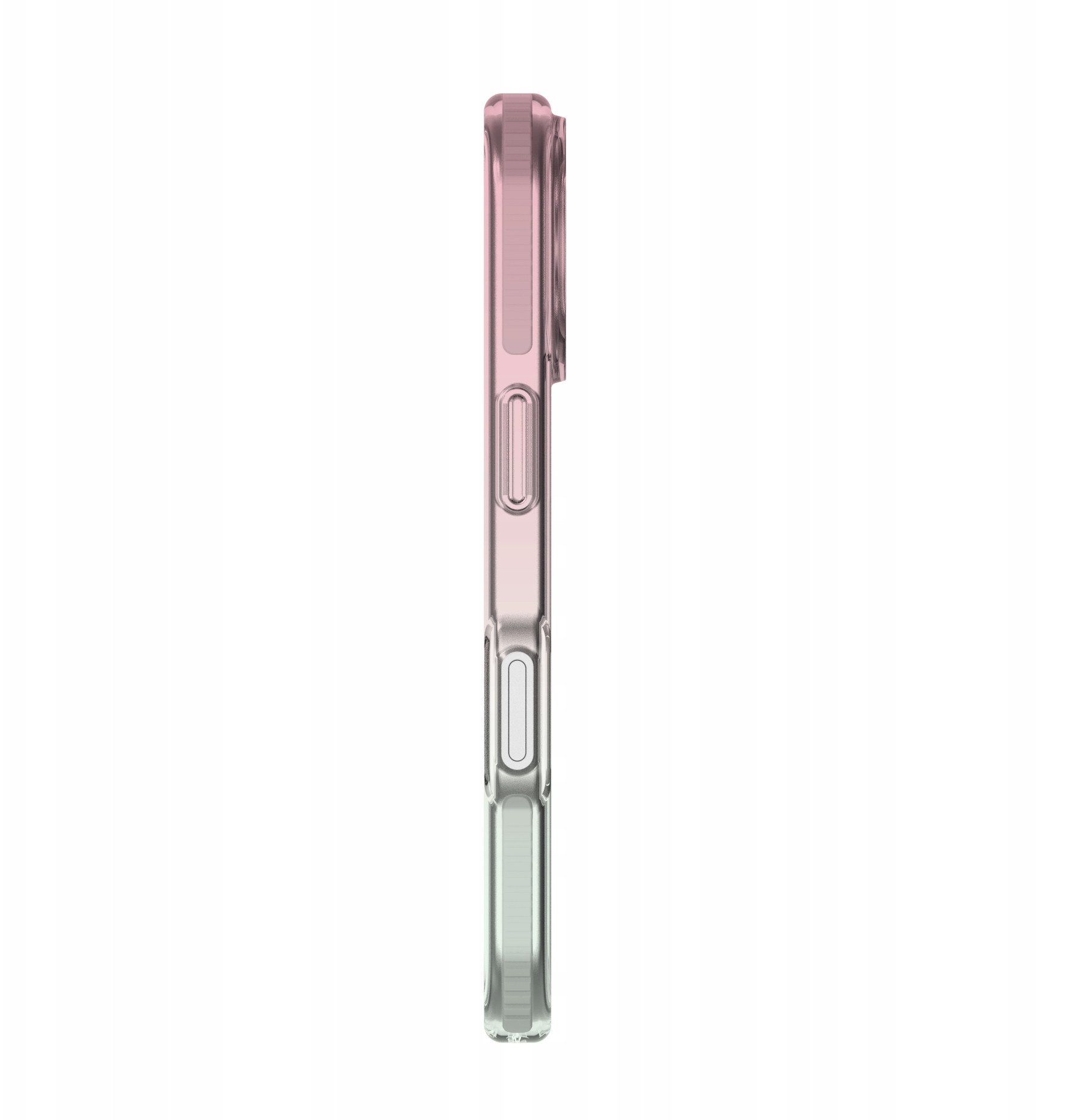 Këllëf telefoni Prodigee Flow për iPhone 17, transparent, mbrojtje ushtarake, për karikim wireless