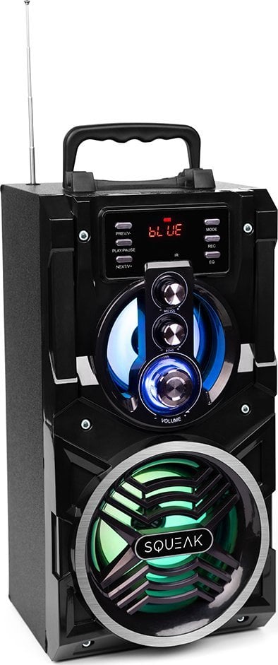 Altoparlant Bluetooth Squeak BeatBoxer SQ1000, karaoke, radio FM, i zi