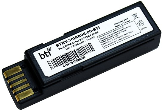 Bateri skaneri BTI BTRY-36IAB0E-00, Li-Ion, 3120mAh, e zezë