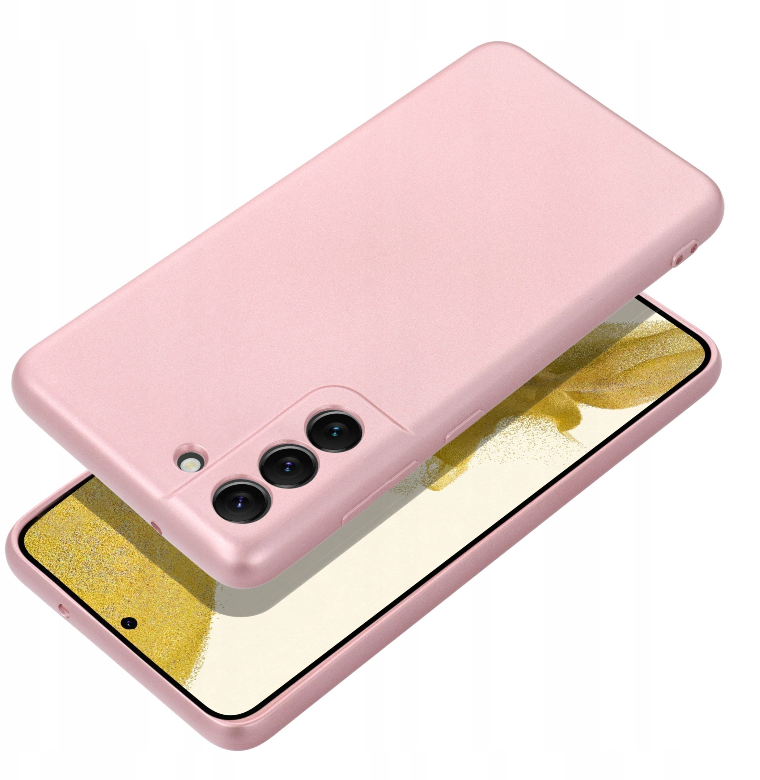 Метална футрола за телефон Samsung Galaxy S25 Ultra, TPU, со микрофибра, сатен боја