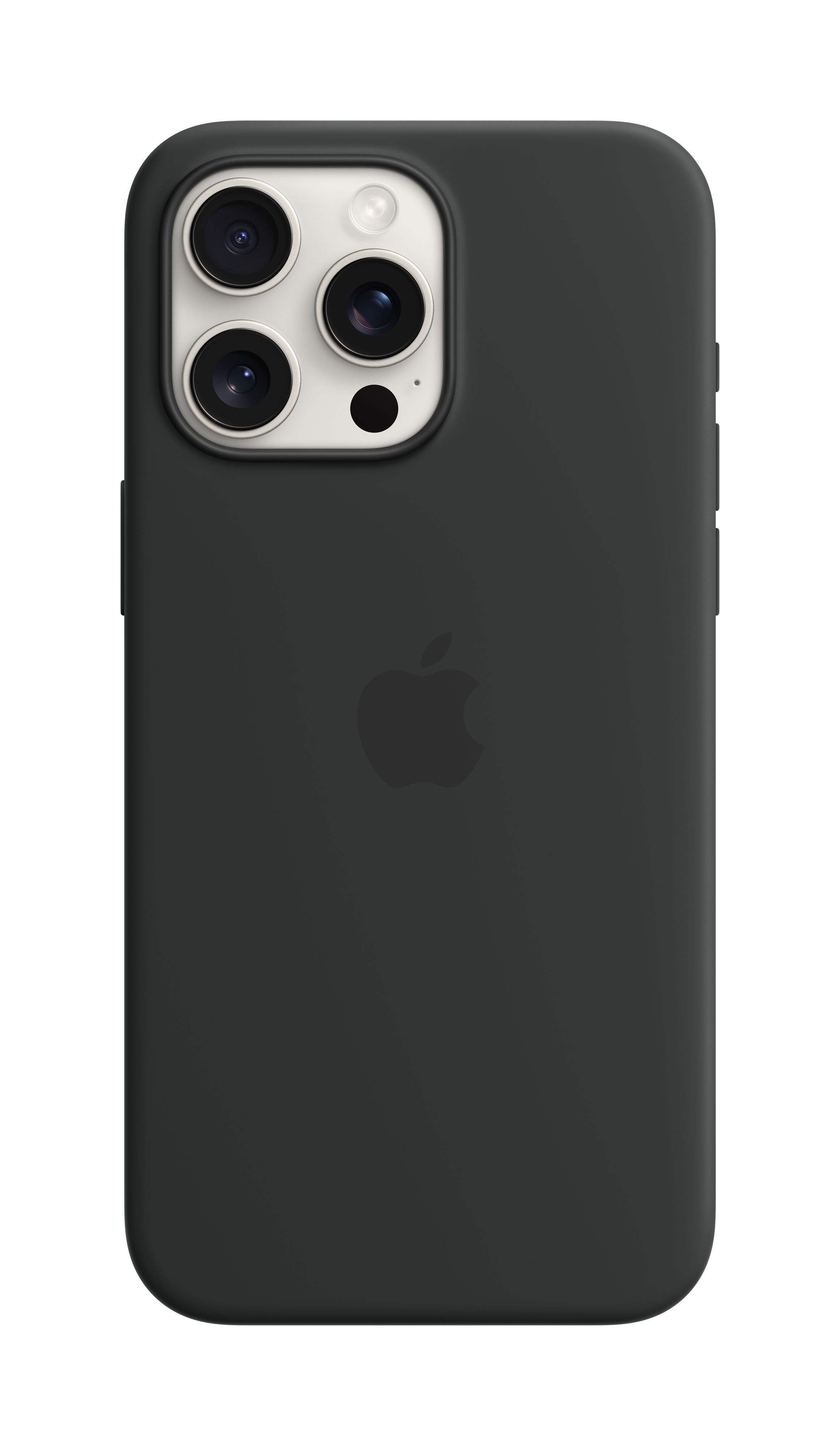 Apple iPhone 15 Pro Max Silicone Case me MagSafe, Black