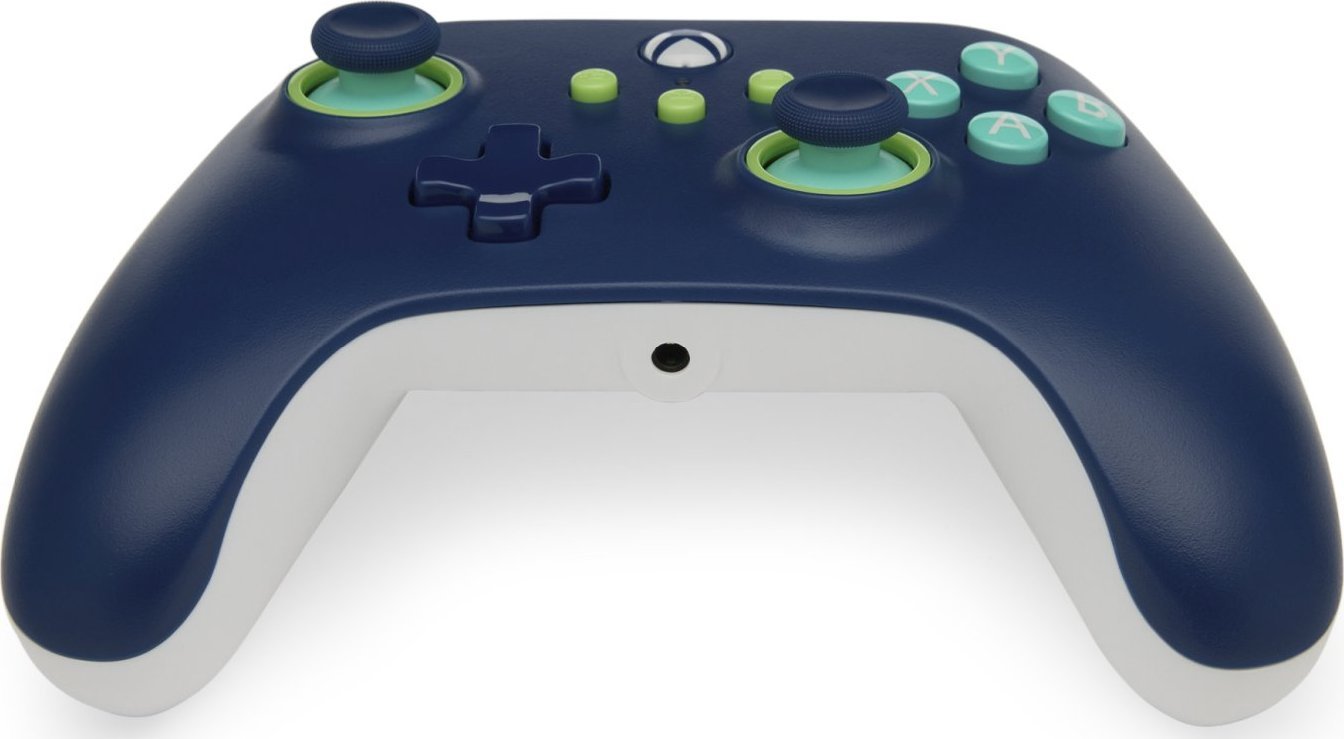 Gamepad PowerA Wired Controller për Xbox Series X|S, USB, 3 m, blu Mariner