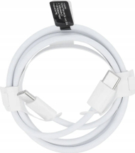 Kabllo USB C në USB C HD26, 30W PD QC 3.0, 1m, e bardhë