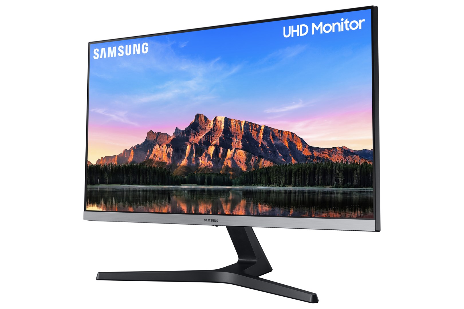Monitor Samsung U28R550UQP, 28", 3840 x 2160, 4K Ultra HD, 60 Hz, i hirtë