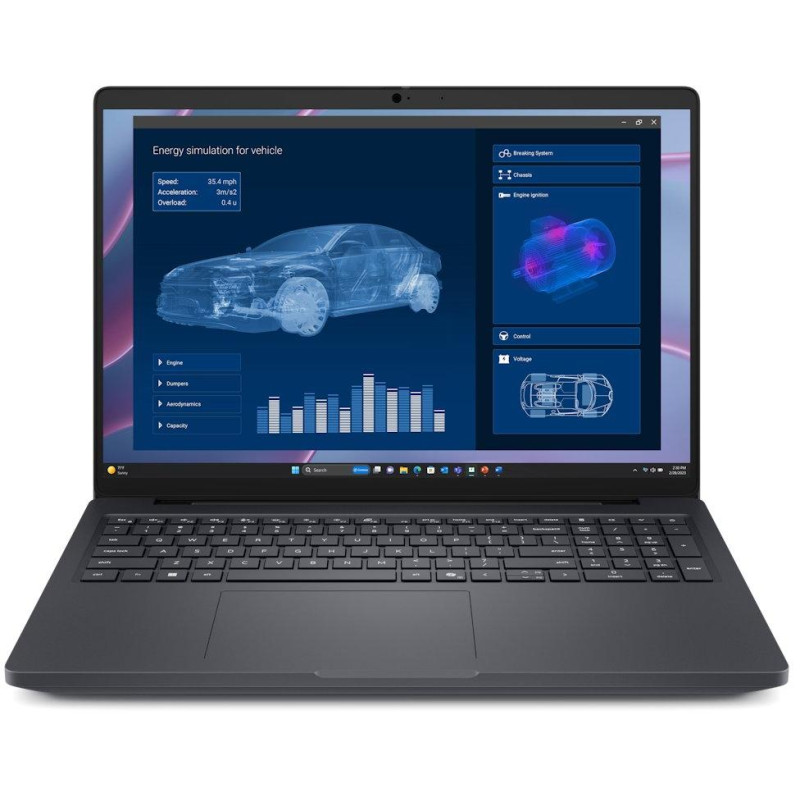 Laptopi Dell Pro Max 16 MC16255, AMD Ryzen AI 7 PRO 350, 32GB, 1TB SSD, RTX PRO 1000 8GB, i zi