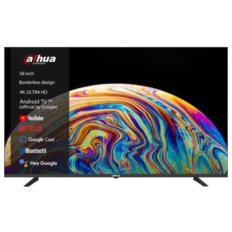 Televizor DAHUA DHI-LTV58-SD400, 58", 4K Ultra HD, i zi