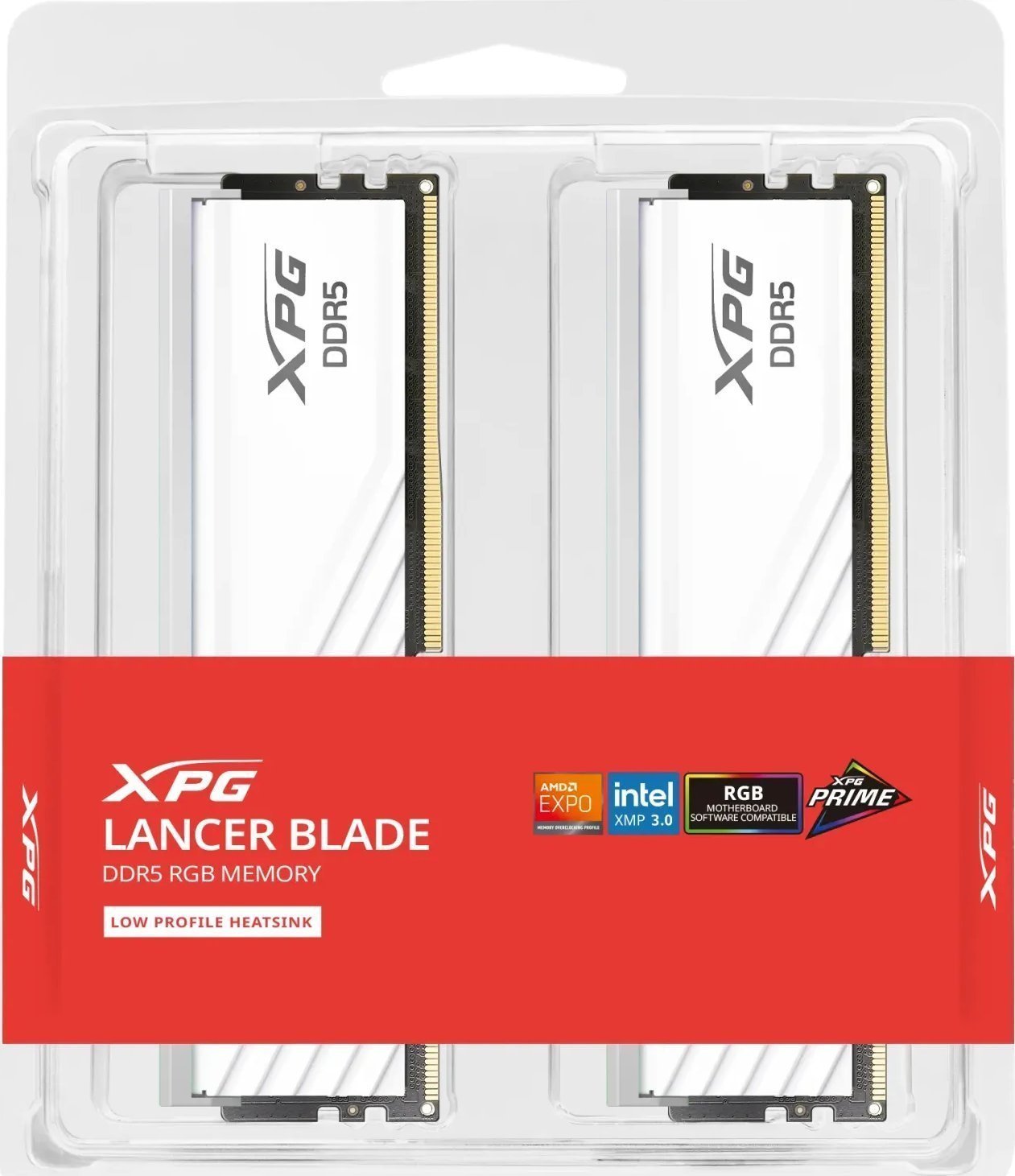 RAM ADATA Lancer Blade RGB DDR5, 64GB 6000MHz, kit 2x32GB