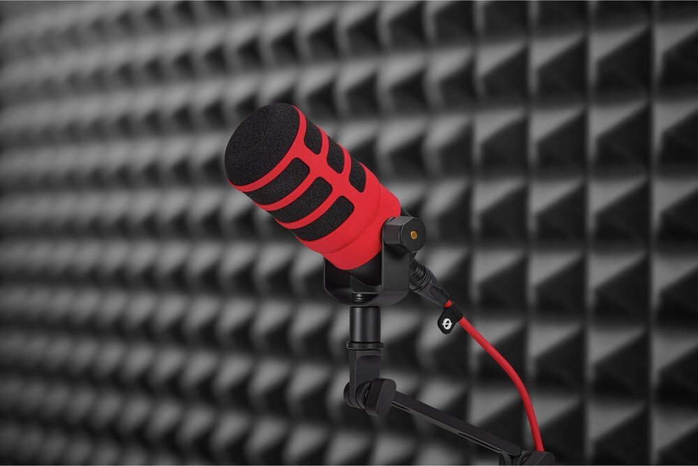Filtër pop Rode WS14 Deluxe, për PodMic dhe PodMic USB, i kuq