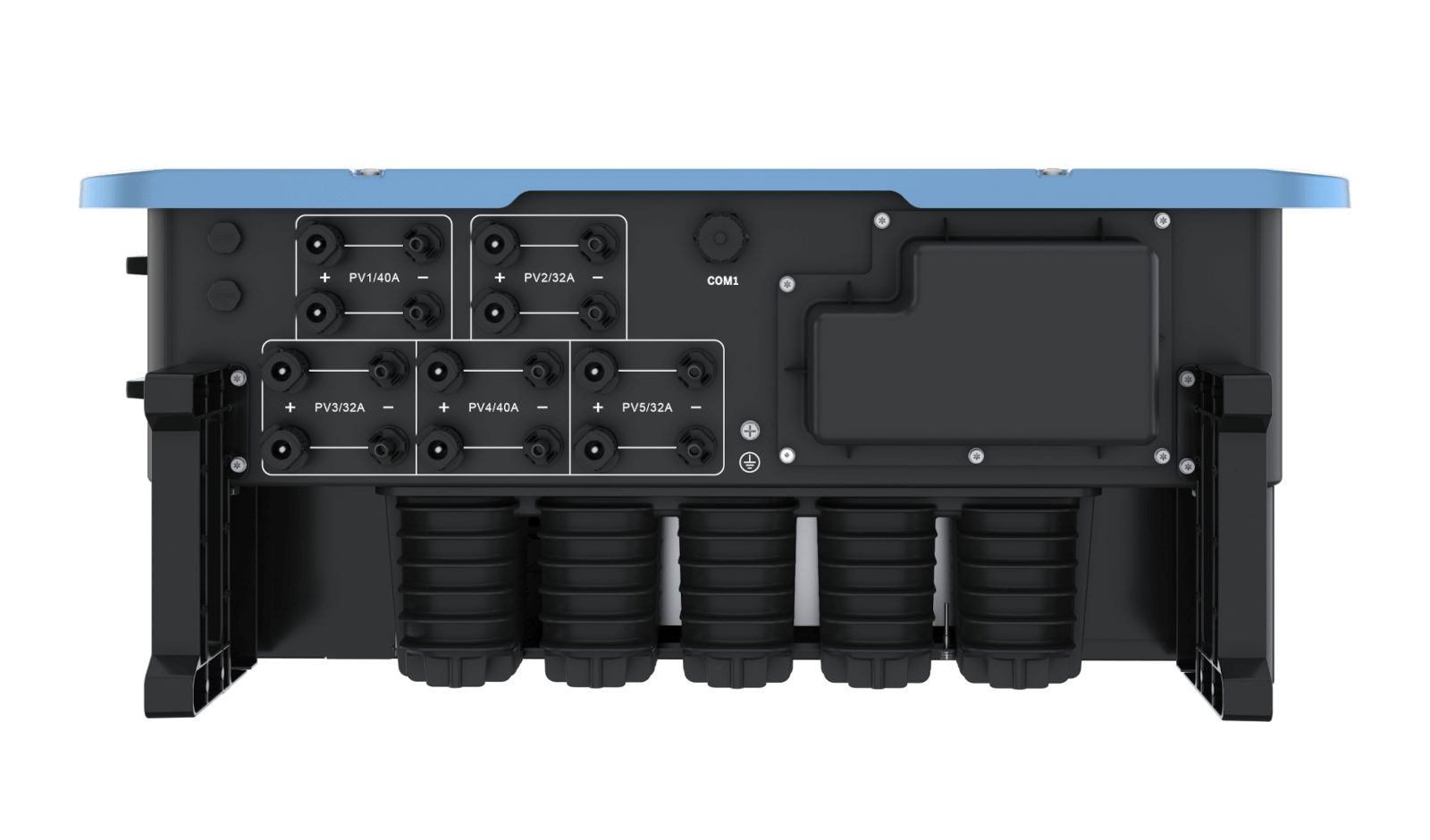 Inverter trefazor Solplanet ASW60K-LT-G3, 60 kW, 5 MPPT, i bardhë