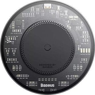 Безжичен полнач Baseus Simple 2 BS W530, 15W, со МагСеф, црн