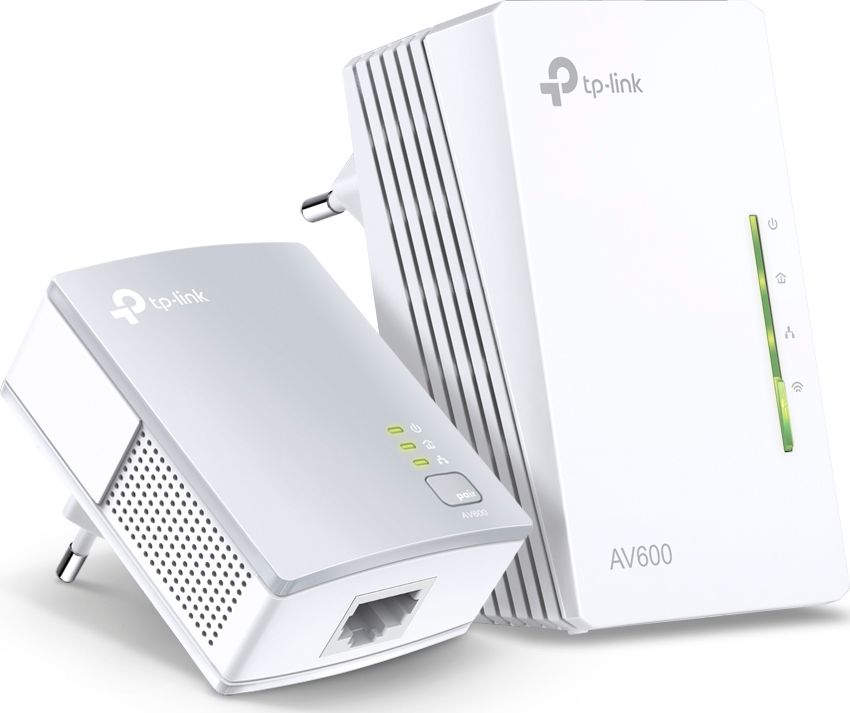 Adapter powerline TP-Link AV600, 600Mbps, Wi-Fi, i bardhë 2