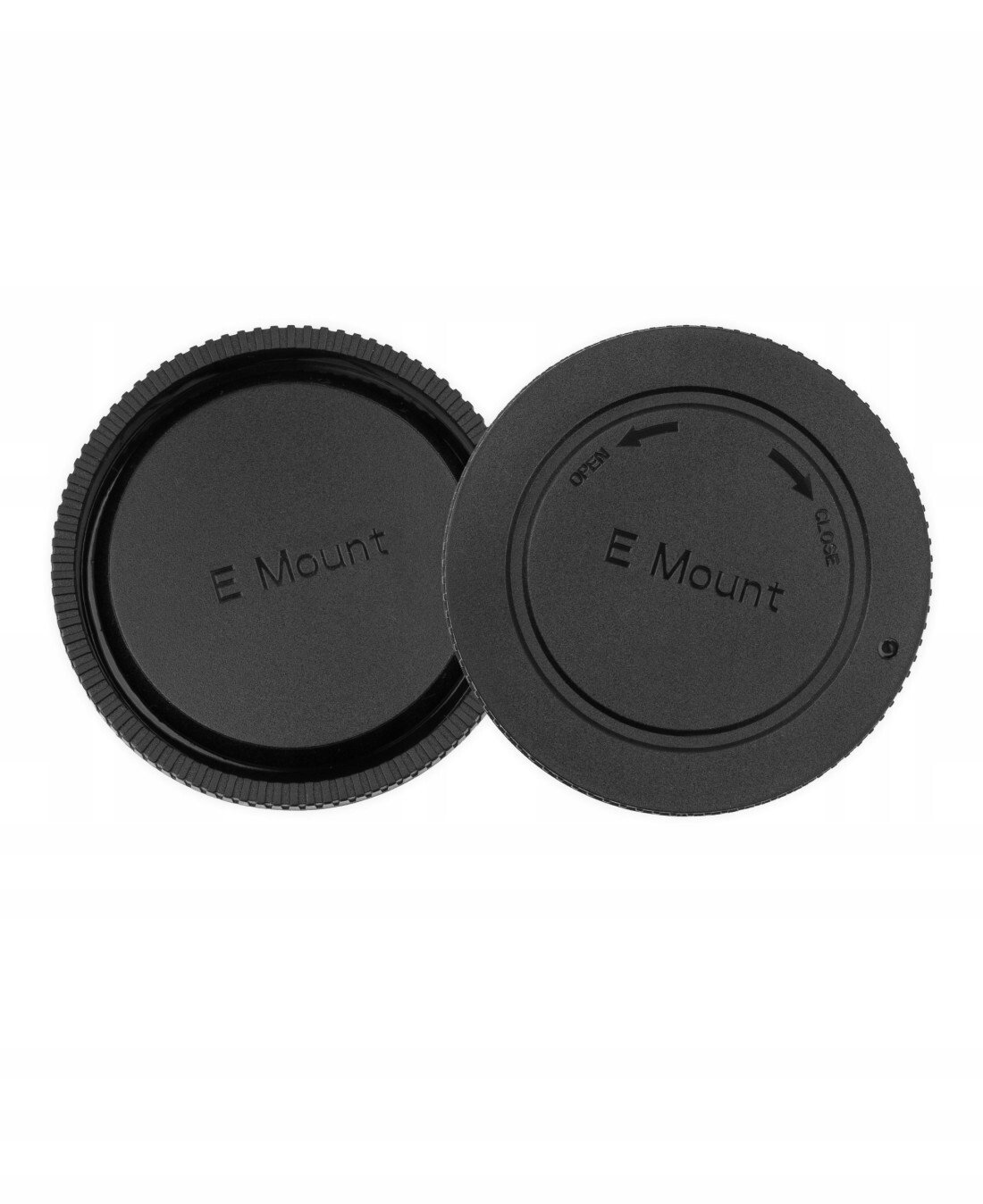Kapak objektivi dhe trupi Calumet, set për Sony E Mount, i zi