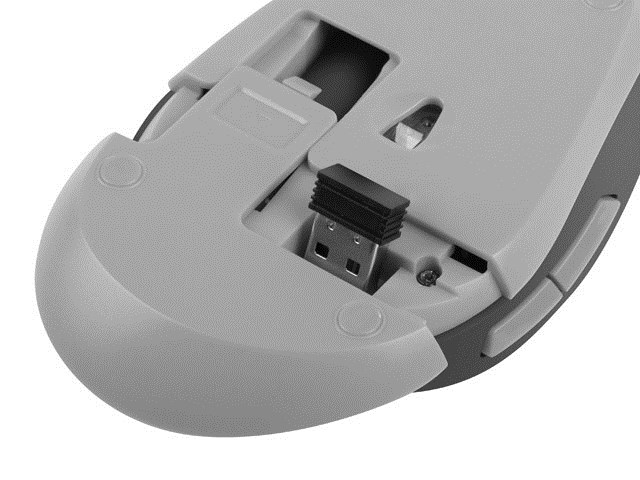 Maus Natec Siskin, USB 2.0, i zi / i hirtë