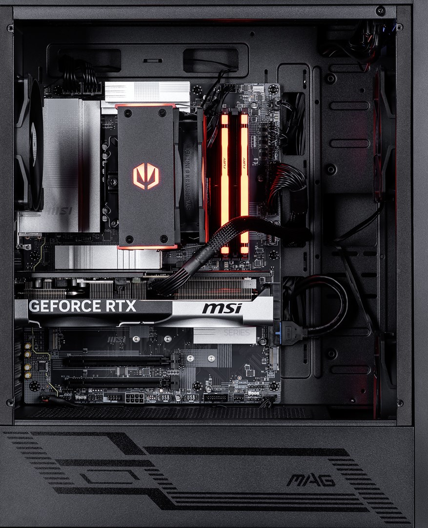 Kompjuter gaming Actina 5901443421573, Ryzen 5 7600X, 32GB RAM, 1TB SSD, RTX 5070, i zi