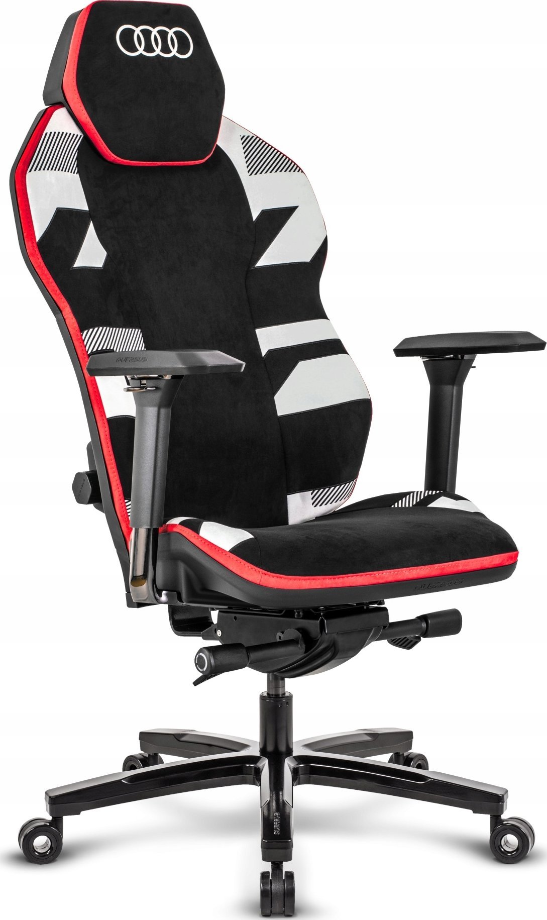 Karrige lojërash QUERSUS ICOS.2 Audi, ergonomike, e zezë