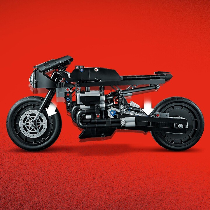 Set LEGO® Technic 42155 THE BATMAN - BATCYCLE™, 641 pjesë