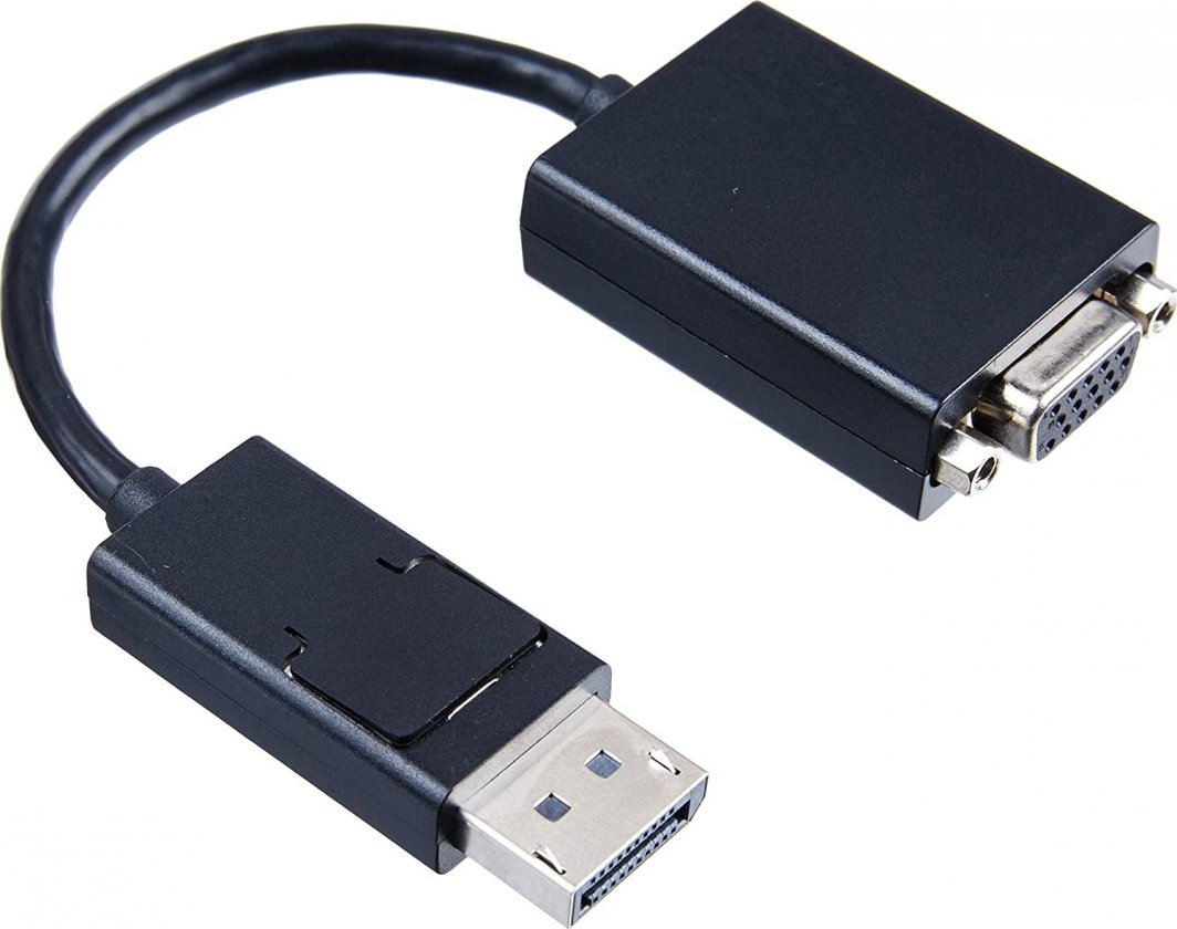 Përshtatës AV Lenovo DisplayPort në D-Sub (VGA), i zi