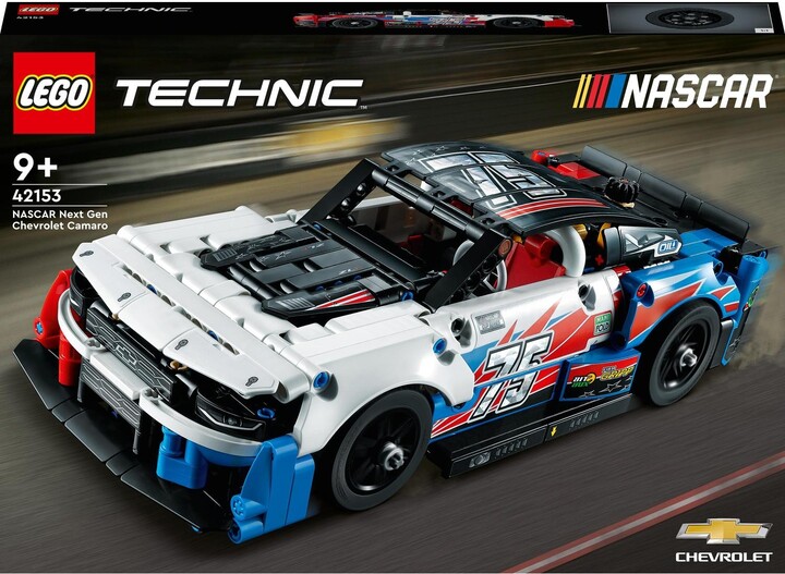 Set LEGO® Technic 42153 NASCAR® Next Gen Chevrolet Camaro ZL1, 672 pjesë