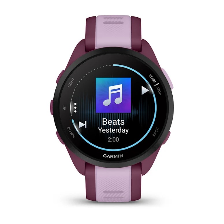 Ora sportive Garmin Forerunner 165 Music, AMOLED 1.2", GPS, Berry Lilac