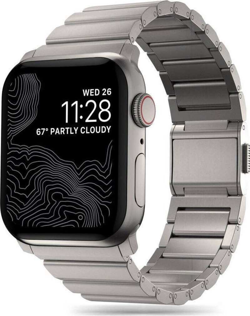 Byzylyk për Apple Watch Tech-Protect SteelBand, çelik inox, i argjendtë