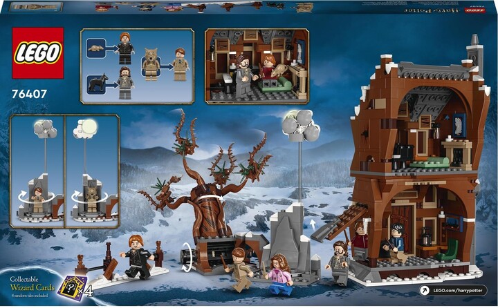 Set LEGO® Harry Potter™ 76407 Crackling Hut and Thresher Willow