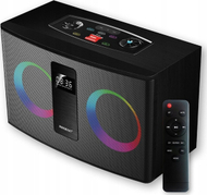 Kutinë zanore Bluetooth Gonik Regent Power Audio 300BT, RGB, FM USB AUX, e zezë